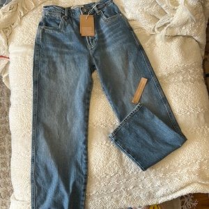 NWT Reformation Cowboy Straight Jeans